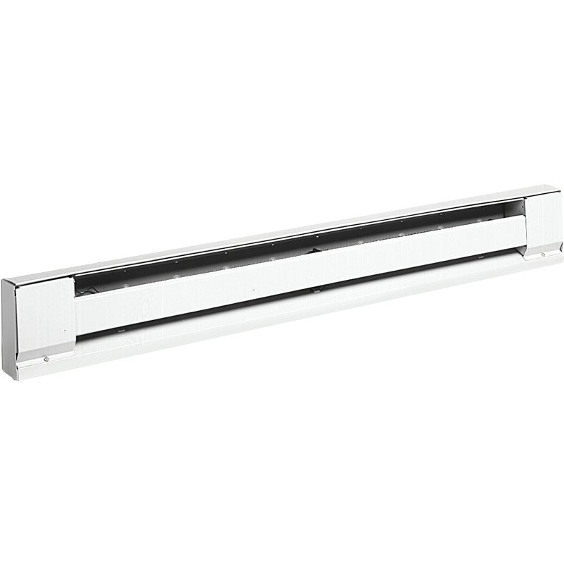 TPI 2900S Series H2905-028S Baseboard Heater, 2.1/1.8 A, 208/240 V, 1706/1275 Btu/hr BTU, Ivory