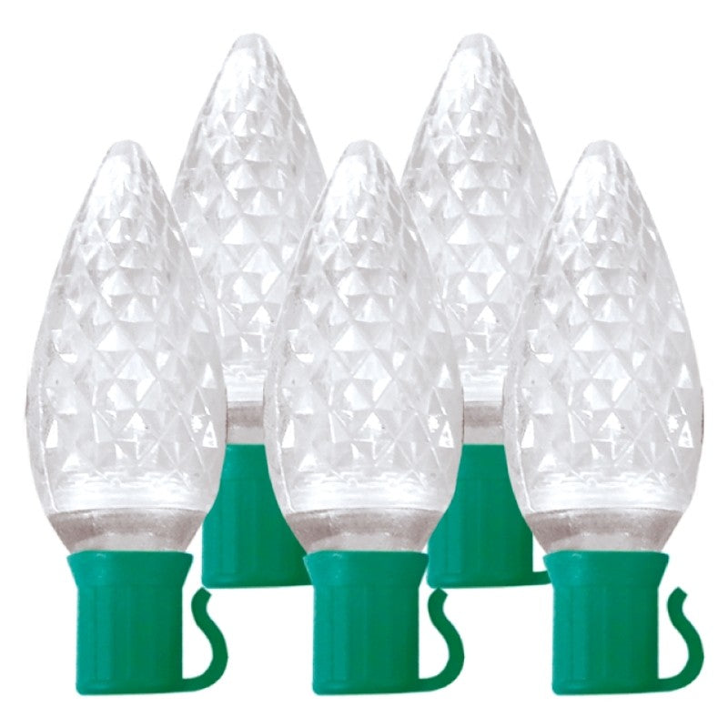 Hometown Holidays 0958-02/U08E021A Light Set, Christmas, 2.4 W, 25-Lamp, Pure White Lamp, 25,000 hr Average Life