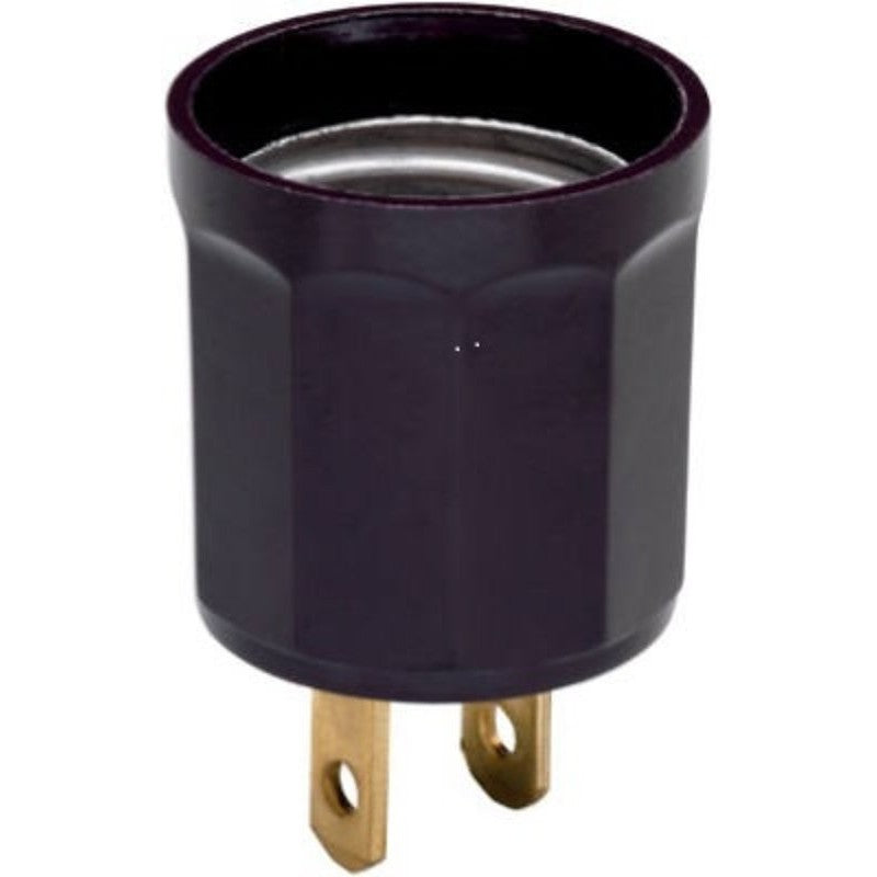 Legrand 61 Lamp Holder Adapter, 660 W, Thermoplastic, Brown