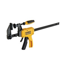 DEWALT ToughSeries DWHT83600 Hybrid Clamp, 300 to 825 lb, 12 in Max Opening Size, 2-1/2 in D Throat