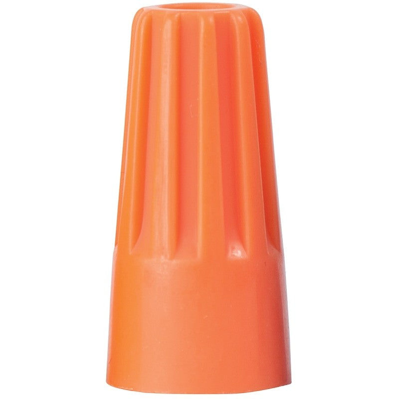 Gardner Bender WireGard GB-3 Series 25-003 Wire Connector, Orange, 22 to 14 AWG Wire, Steel Contact, 25/BAG