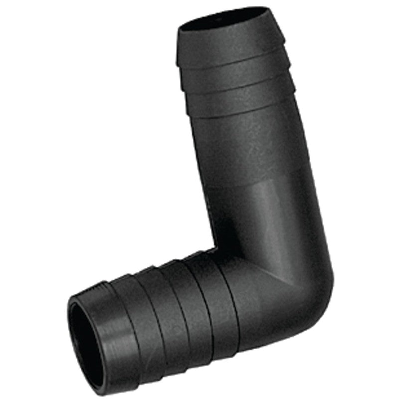 Green Leaf EB112P Hose Elbow, 1-1/2 x 1-1/2 in, Hose Barb, Polypropylene