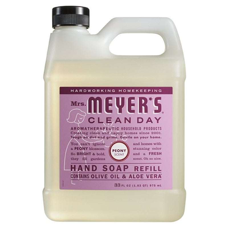 Mrs. Meyer's 11404 Hand Soap Refill, Liquid, 33 fl-oz, Compositions: Sodium Methyl 2-Sulfolaurate, Glycerin