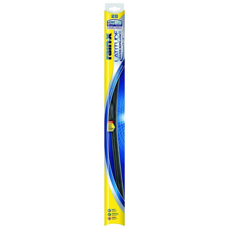 Rain-X Latitude 5079282-2/5079282 Winter Wiper Blade, 28 in, Curved Blade, Rubber