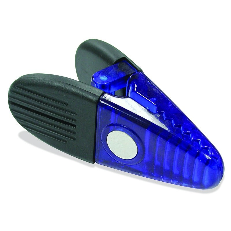 Magnet Source 07506 Large Magnetic Clip, 3-1/2 in L, Blue