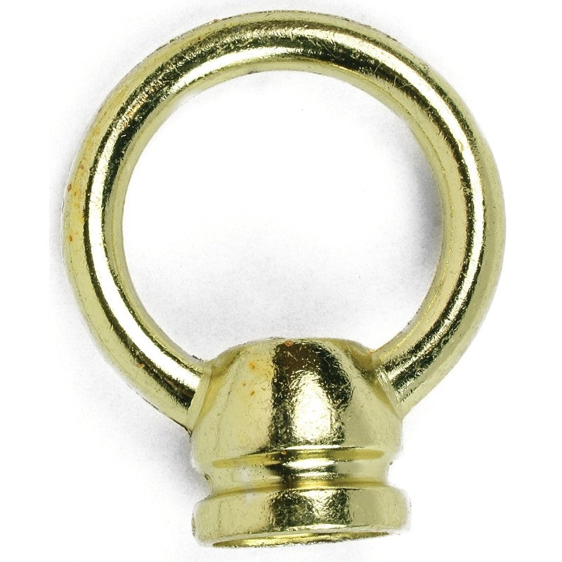 Jandorf 60242 Lamp Loop, Ceiling, Female, Brass