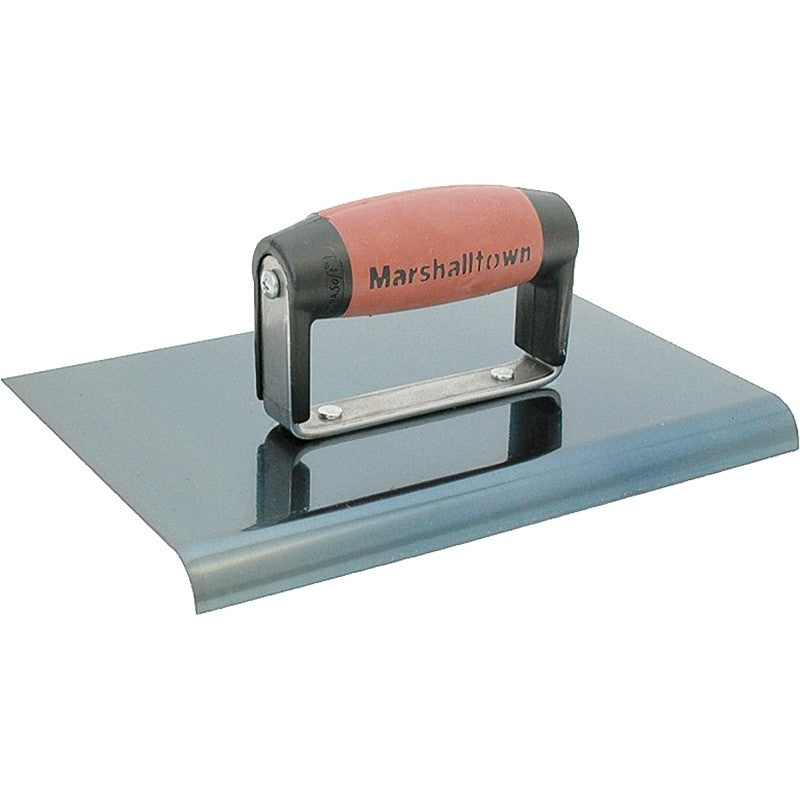 Marshalltown DuraSoft Series 162BD Hand Edger, 6 in L Blade, 6 in W Blade, HCS Blade, 1/2 in Lip, 3/8 in Lip Radius