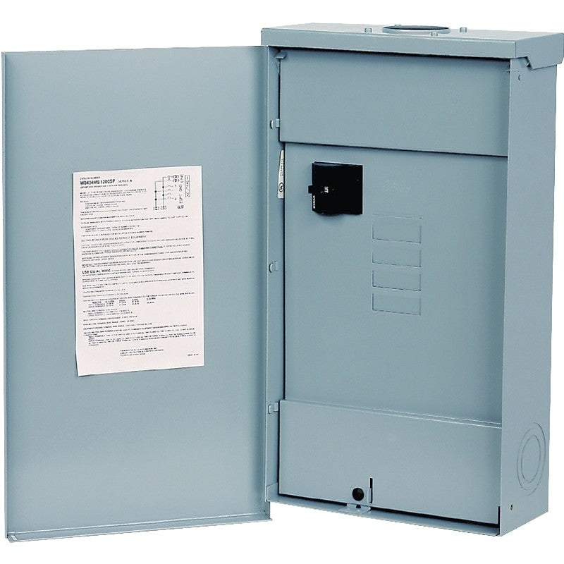 Siemens W0404MB1200CT Load Center, 200 A, NEMA 3R Enclosure, Plug Mounting