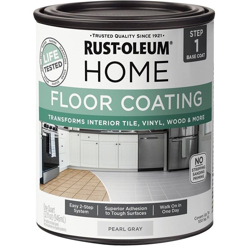 Rust-Oleum Home 358874 Premix Base Coating, Pearl Gray, 1 qt