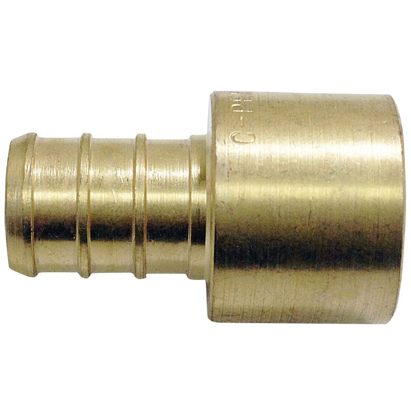 Apollo APXFS1212 Pipe Adapter, 1/2 in, PEX x Female Solder, Brass, 200 psi Pressure