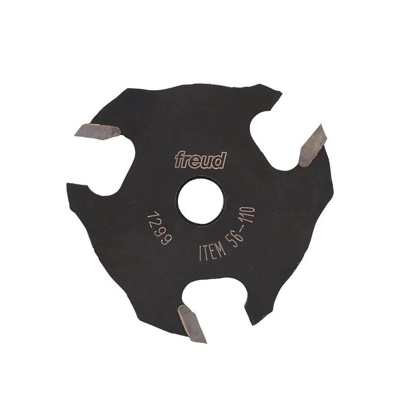 Freud 56-110 Slotting Cutter, 3/16 in Dia Cutter, 1/2 in Dia Shank, 2-Cutter, Carbide