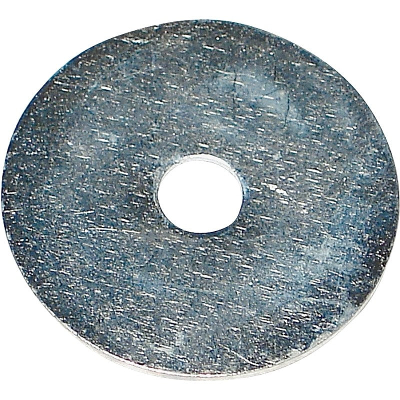 Midwest Fastener 03929 Fender Washer, 1/4 in ID, 1-1/4 in OD, Zinc, Zinc, 100/PK