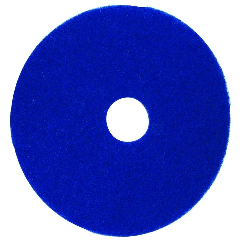 North American Paper 420314 Cleaning Pad, 17 in Arbor, Blue (Pack of 5)