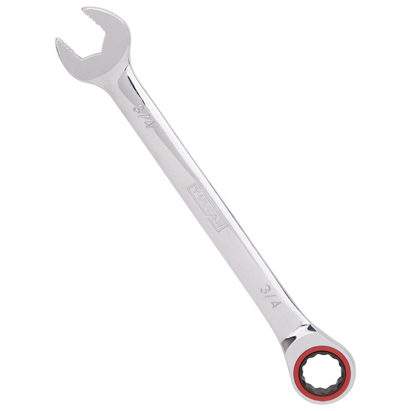 Vulcan PG3/4 Combination Wrench, SAE, 3/4 in Head, Chrome Vanadium Steel, Polished Mirror