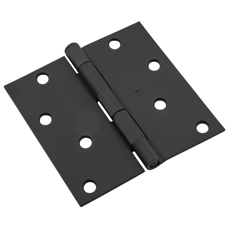 National Hardware 512 Series N830-426 Door Hinge, Steel, Removable Pin, Mortise, Screw Mounting, 55 lb