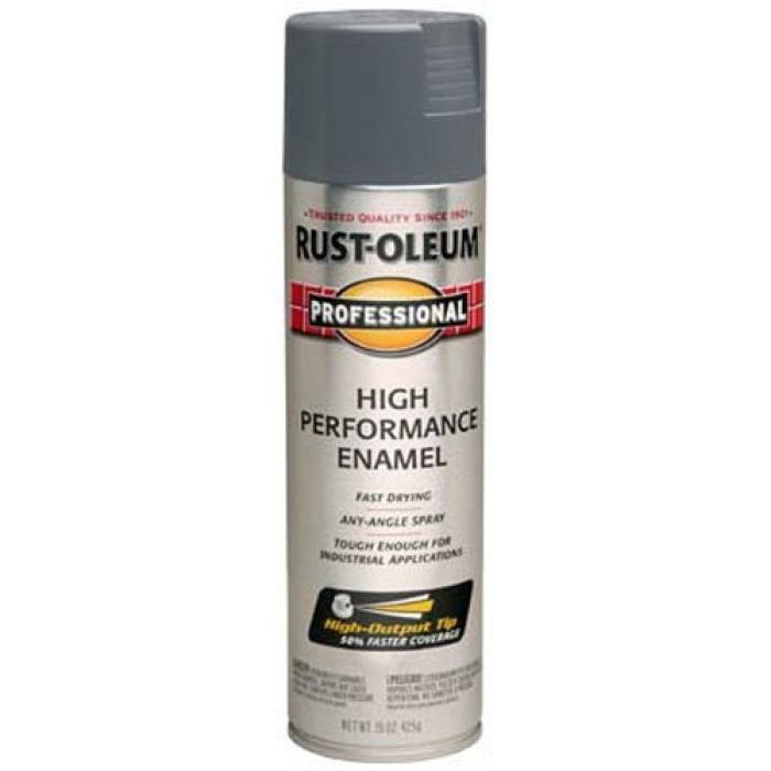 Rust-Oleum 7587838 Enamel Spray Paint, Gloss, Dark Machine Gray, 15 oz, Can