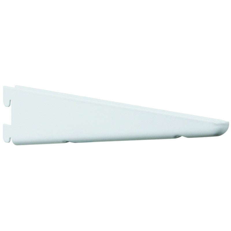 Knape & Vogt 182 Series 182 WH 7 Shelf Bracket, 7.26 in L, Steel, White