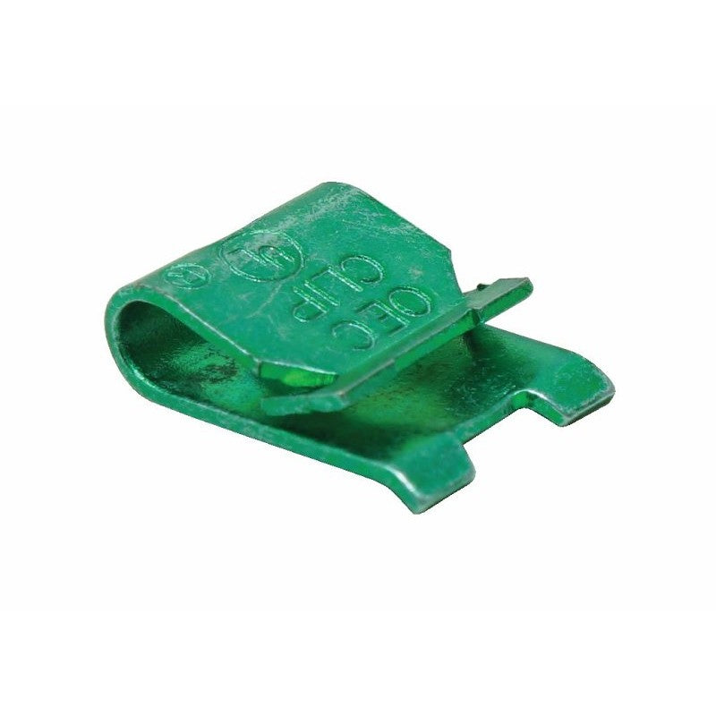 Southwire 65175640 Ground Clip, 14 to 10 AWG Wire, Steel, Green (Pack of 10)