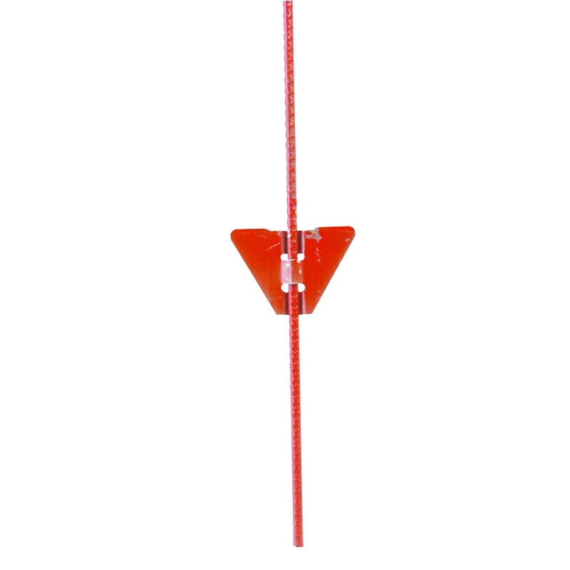 CMC EP030POR040 Electric Fence Post, 48 in OAH, Orange (Pack of 25)