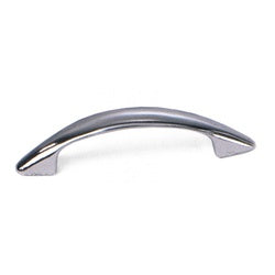 Laurey Modern Standards Series 22026 Cabinet Pull, 99 mm L Handle, Polished Chrome