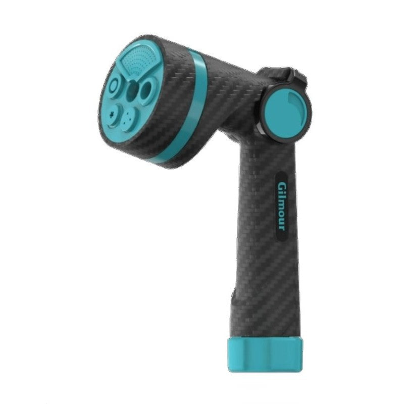 Gilmour Mfg 885802-1001 Extra Heavy-Duty Thumb Control Preset Nozzle, Swivel, Metal/Plastic/Rubber