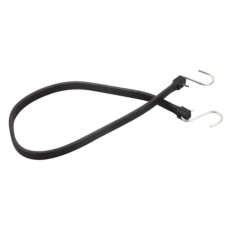 ProSource FH64089 Tie-Down, 3/4 in W, 35 in L, EPDM Rubber, S-Hook End Fitting, Steel End Fitting (Pack of 10)