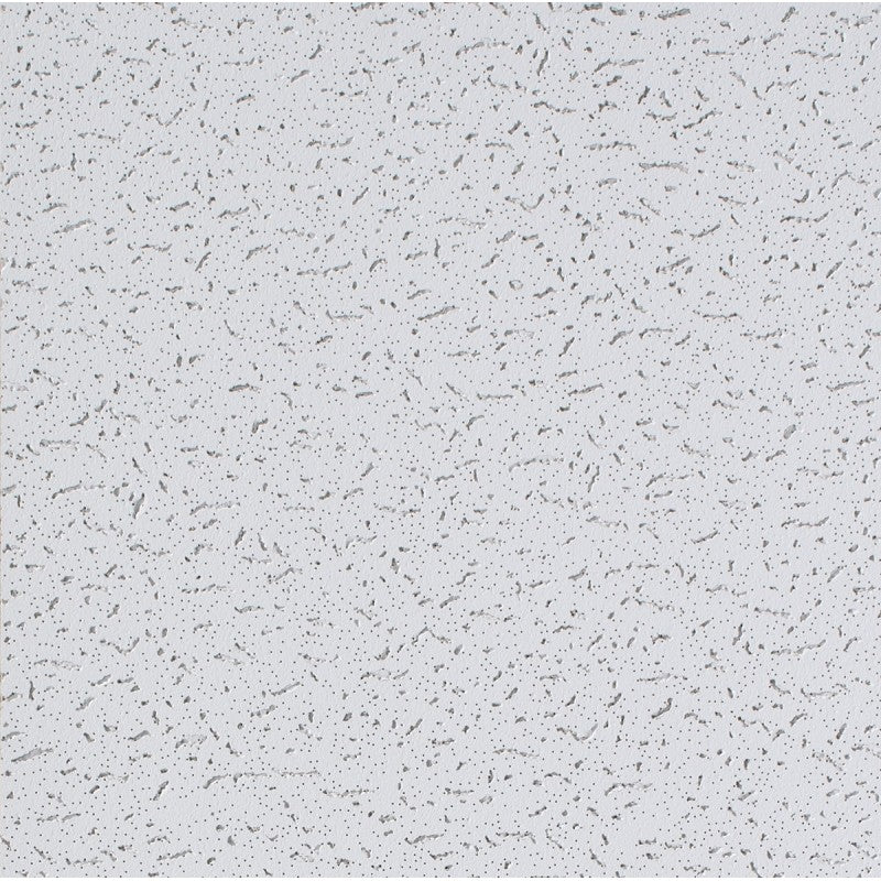 USG Fifth Avenue Series 270 Ceiling Panel, 2 ft L, 2 ft W, 5/8 in Thick, Mineral Fiber, White