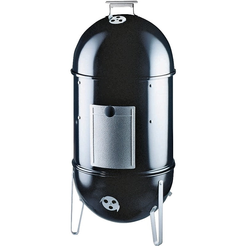 Weber Smokey Mountain Cooker 721001 Charcoal Smoker, 19 in W, 41 in H, 21 in D, Charcoal, Steel, Black