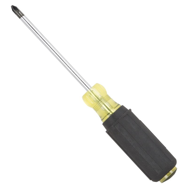 Vulcan MP-SD12 Screwdriver, 2 Drive, Phillips Drive, 8-1/4 in OAL, 4 in L Shank, Plastic/Rubber Handle