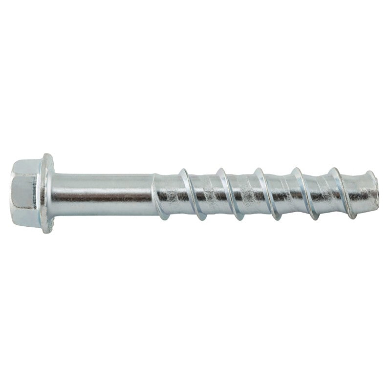 DEWALT Screw-Bolt+ PFM1411240 Screw Anchor, 3/8 in Dia, 3 in L, Carbon Steel, Zinc