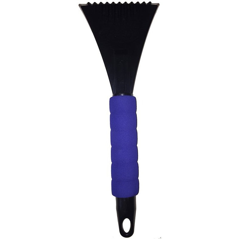 Rugg SC5110 Snowbrush/Scraper, Black/Blue, Plastic/Polyester Blade, Aluminum Handle, Telescopic Handle, 42 in OAL