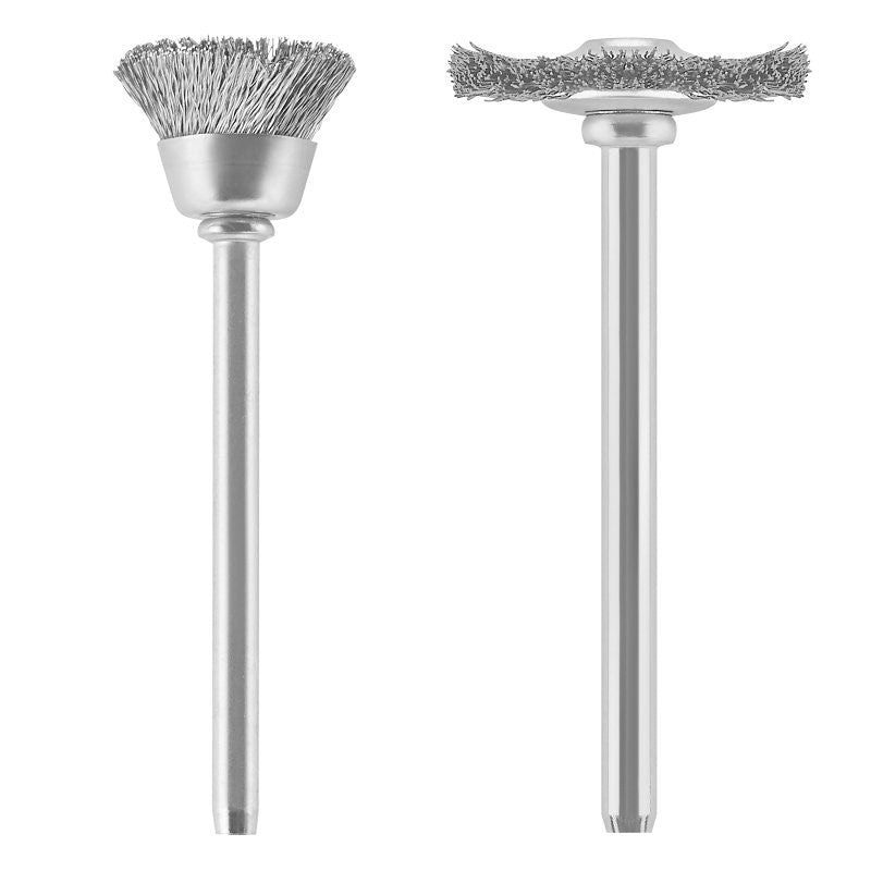 Dremel 447 Brush Set, Carbon Steel Bristle