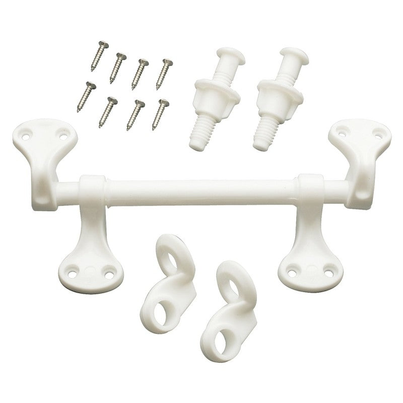 Plumb Pak PP835-36 Seat Hinge, Plastic, White