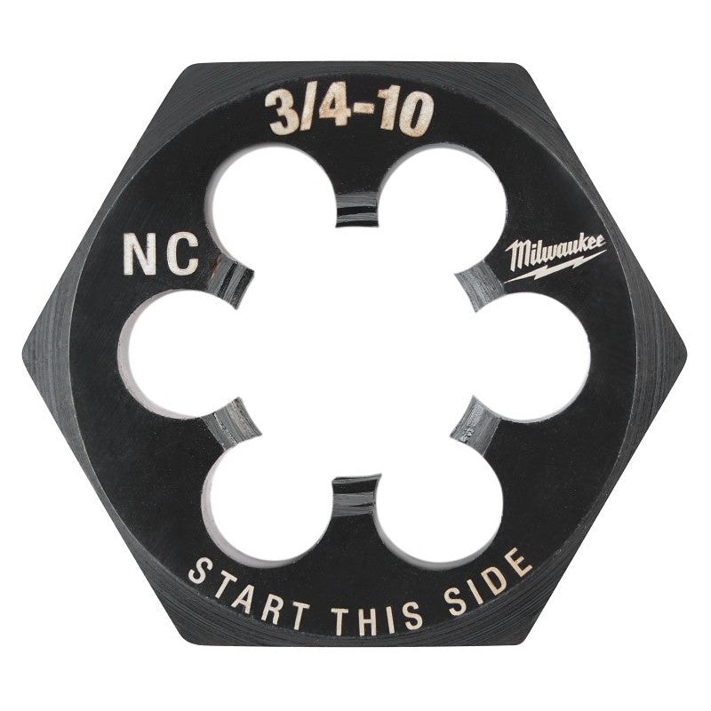 Milwaukee 49-57-5376 Threading Die, 3/4-10 Thread, Coarse Thread, HCS