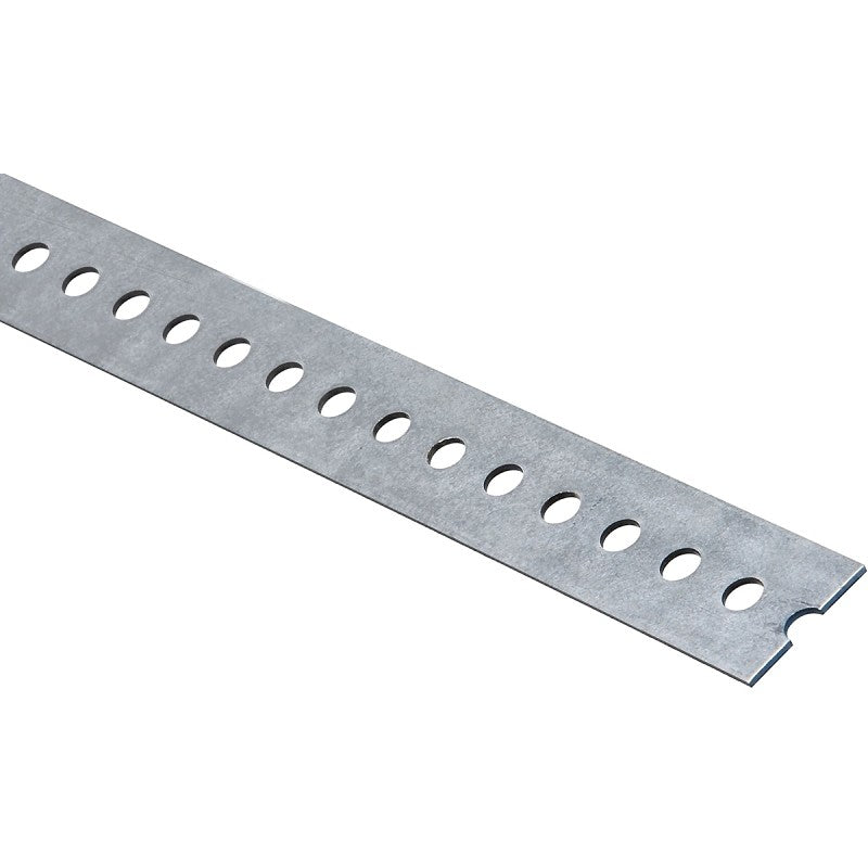 National Hardware 4025BC Series N182-774 Structural Plate, 1-3/8 in W, 60 in L, 0.07 in Thick, Galvanized Steel