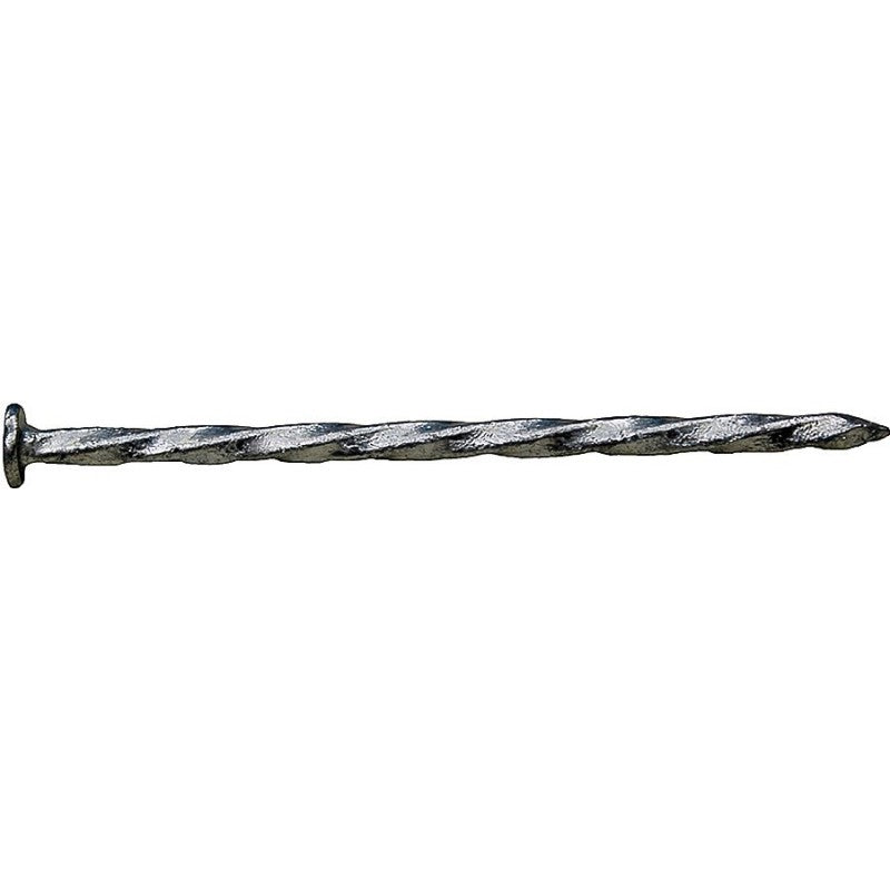ProFIT 0010199 Deck Nail, 16D, 3-1/2 in L, Steel, Hot-Dipped Galvanized, Flat Head, Spiral Shank, 25 lb