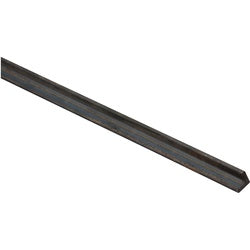 Weldable Angle 1/8 Inch by 1/2 Inch by 36 Inch Hot Rolled Plain Steel
