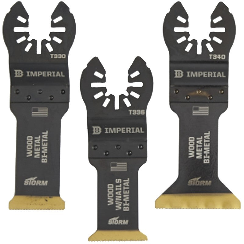 Imperial Blades IBOATV-3 Oscillating Blade, One-Size, Bi-Metal, 3/PK