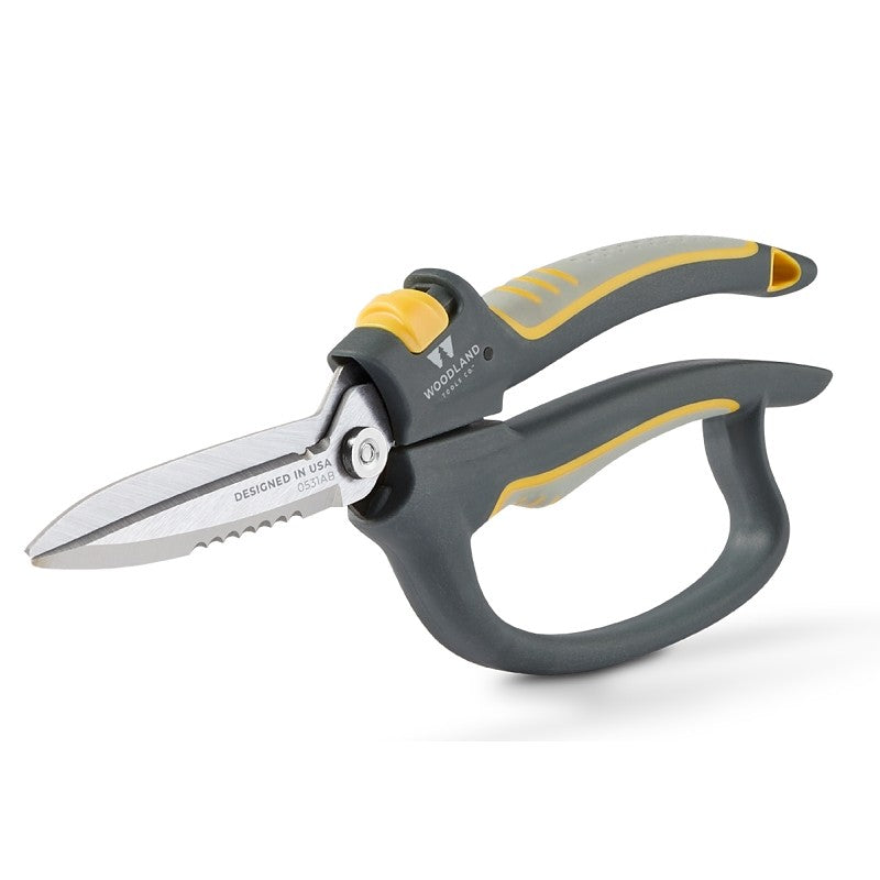 Woodland Tools Co 01-1003-100 Super Duty Utility Snip, Stainless Steel Blade, Precision Blade, 8.9 in OAL