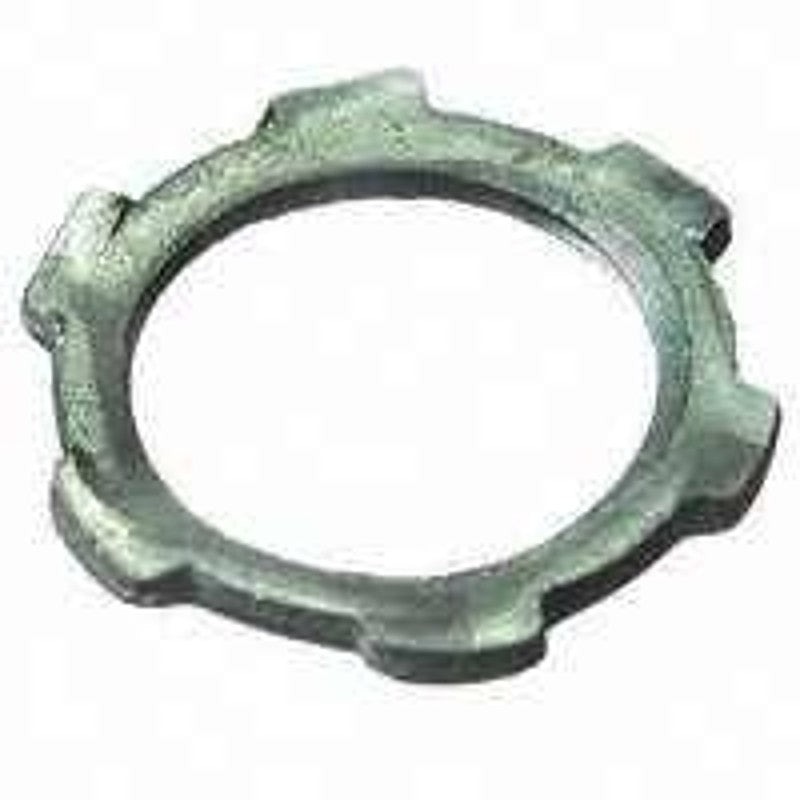 Halex 61910B Conduit Locknut, 1 in, Zinc, Steel