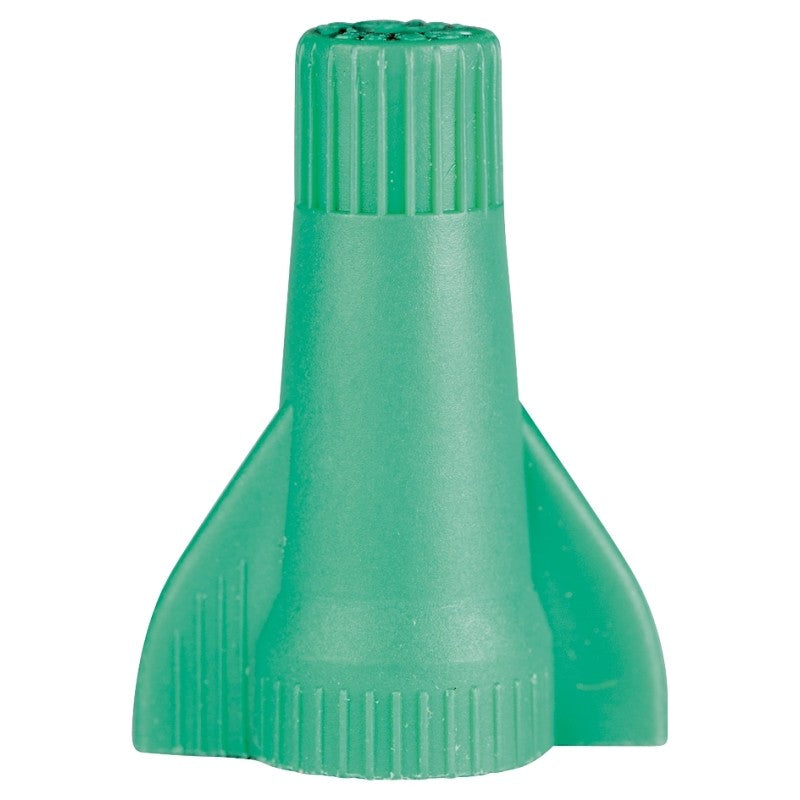 Gardner Bender GreenGard 19-095 Wire Connector, Green, 14 to 10 AWG Wire, Copper Contact, Thermoplastic Housing, 6/CD