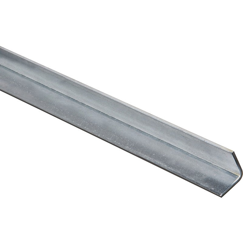 National Hardware 4010BC Series N179-945 Angle Stock, 1 in L Leg, 72 in L, 0.12 in Thick, Steel, Galvanized