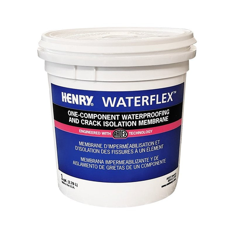 Henry 41600 Waterproofing and Crack Isolation Membrane, 1 gal (Pack of 4)