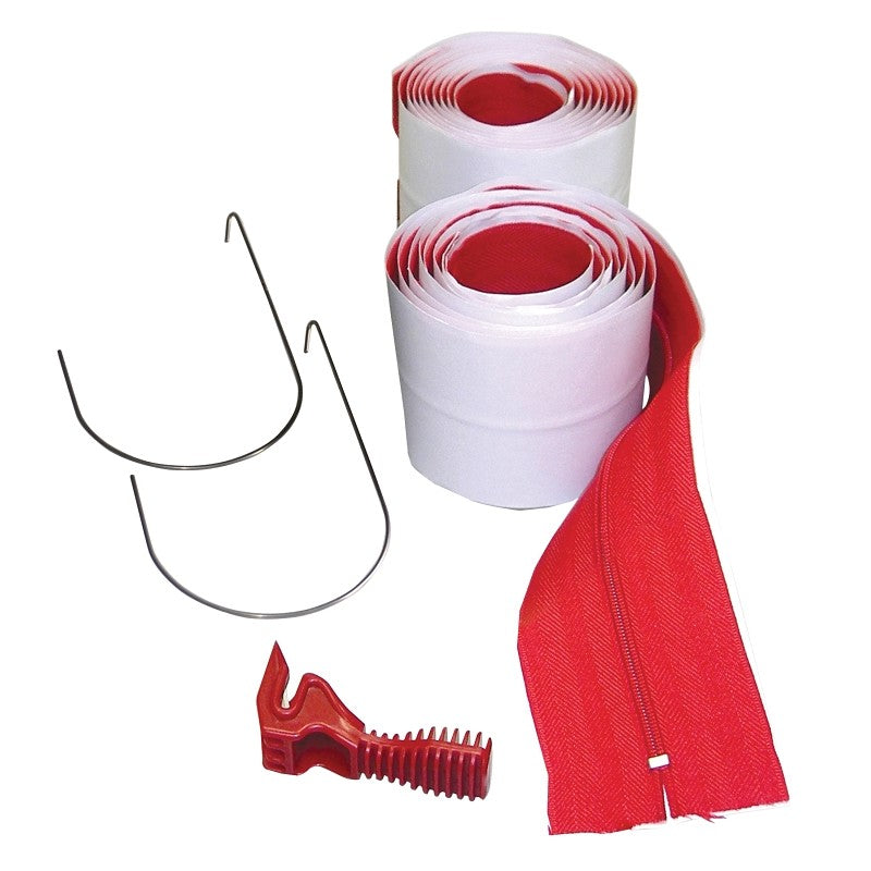 Zipwall HDAZ2 Zipper, Heavy-Duty, 7 ft L, 3 in W, Fabric