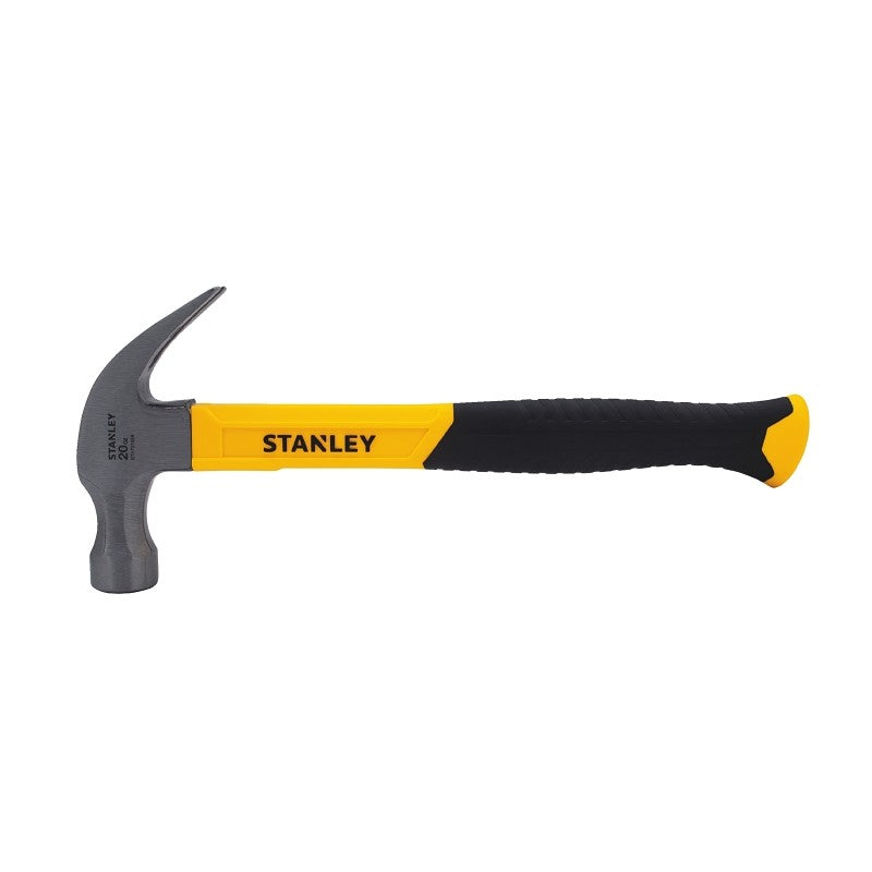 STANLEY STHT51539 Nail Hammer, 20 oz Head, Curve Claw, Smooth Head, HCS Head, 13 in OAL
