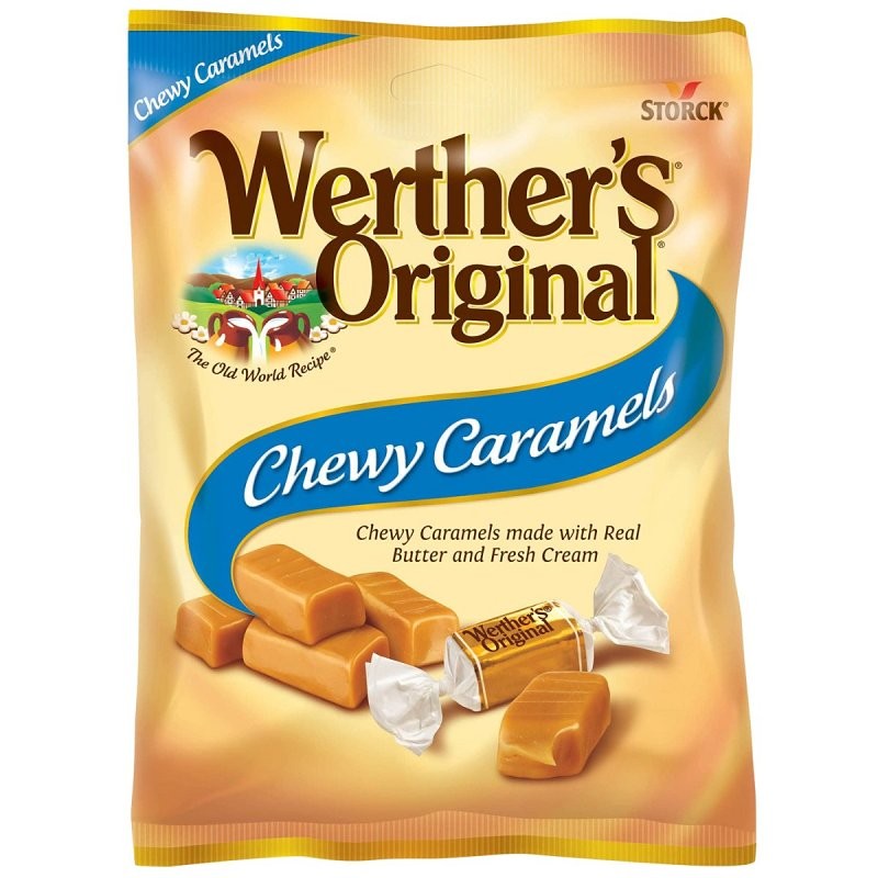 Werther's Original 1037234 Chewy Caramel, 5 oz (Pack of 12)