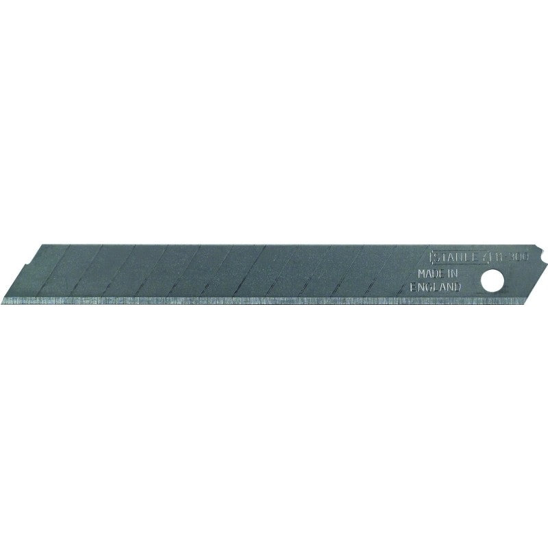 STANLEY 11-300 Replacement Blade, 9 mm, 3-1/4 in L, Carbon Steel, 13-Point