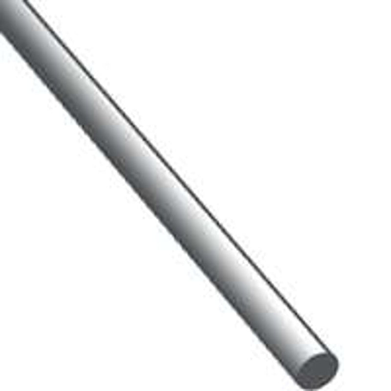K & S 509 Music Wire, 3/16 in Dia, 36 in L, Steel (Pack of 4)