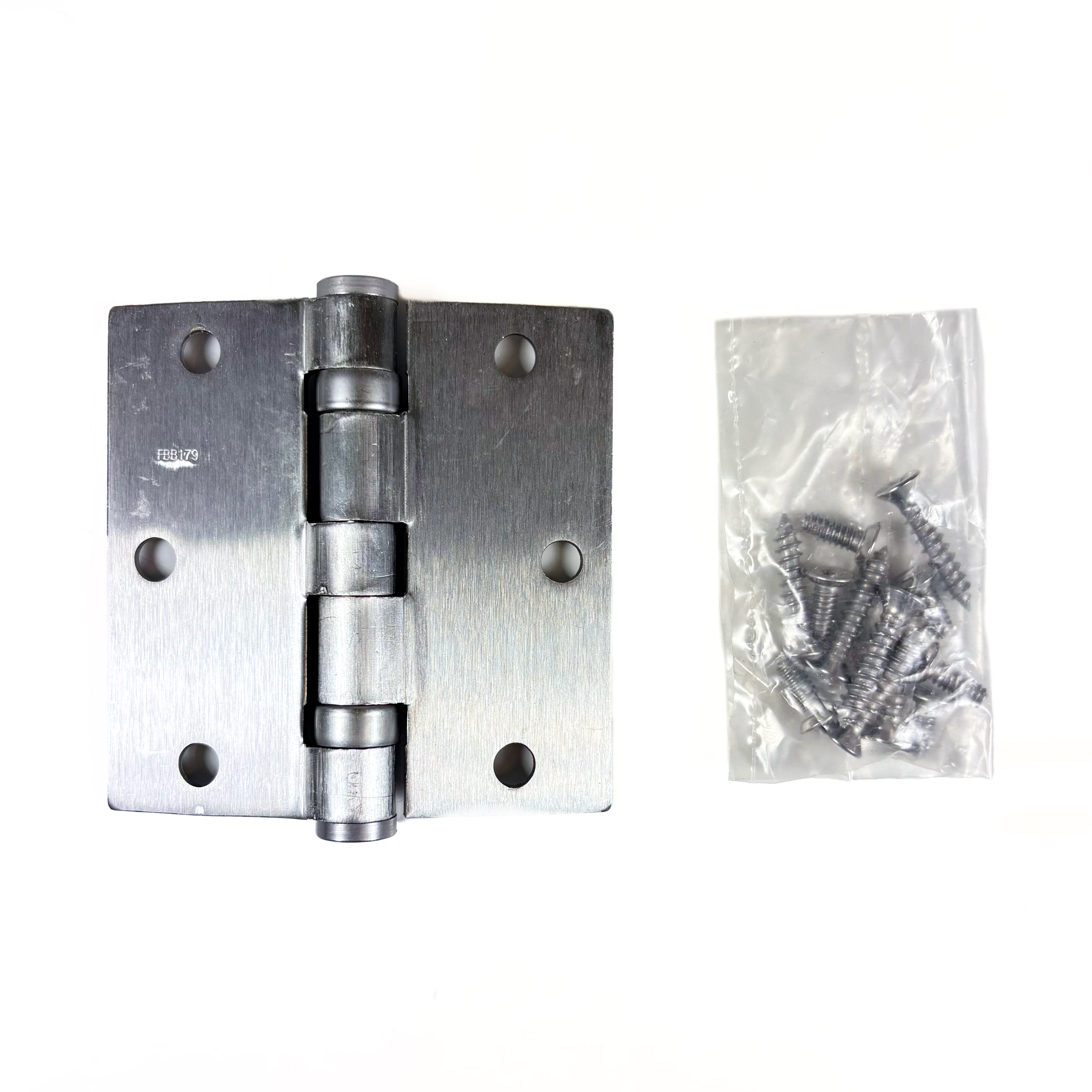 Ball Bearing Commercial Door Hinge 3-1/2 Inch Satin Chrome