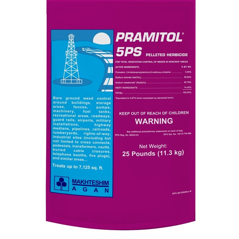 Martin's 82100040 Pelleted Herbicide, Solid, White, 25 lb